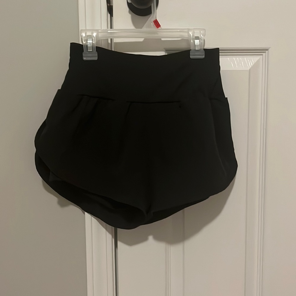 Black Shein High-rise Shorts